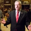 Thống đốc bang Iowa Terry Branstad phát biểu với báo giới tại New York, Mỹ ngày 6/12/2016. (Nguồn: EPA/TTXVN)