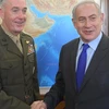 Thủ tướng Israel Benjamin Netanyahu​ và Chủ tịch Hội đồng tham mưu trưởng liên quân Mỹ, tướng Joseph F. Dunford​ tại Jerusalem. (Nguồn: israelnationalnews.com)