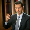 Tổng thống Syria Bashar al-Assad trả lời phỏng vấn báo chí ở Damacus ngày 18/1/2014. (Nguồn: AFP/TTXVN)