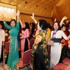 Các đại biểu doanh nhân nữ Việt Nam tham dự hội nghị. (Ảnh: Quang Hải/TTXVN)