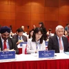 Đại biểu các nền kinh tế APEC tham dự hội thảo về Kết nối Giáo dục và Khởi nghiệp. (Ảnh: Văn Điệp/TTXVN)