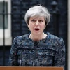 Thủ tướng Anh Theresa May phát biểu tại London ngày 3/5. (Nguồn: AFP/TTXVN)