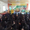 Thượng tọa Thích Đồng Huệ, Ủy viên Hội đồng Trị sự Giáo hội Phật giáo Việt Nam, Chủ tịch Hội Phật giáo Việt Nam tại Angola chủ trì buổi lễ. (Ảnh: Mạnh Hùng-Dư Hưng/Vietnam+)