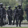 Cảnh sát Malaysia tăng cường an ninh tại Sepang, Malaysia ngày 1/3. (Nguồn: EPA/TTXVN)