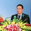 Viện sỹ Châu Văn Minh, Chủ tịch Viện Hàn lâm Khoa học và Công nghệ Việt Nam. (Ảnh: Anh Tuấn/TTXVN)