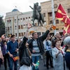 Căng thẳng chính trị tại Macedonia. (Nguồn: AFP/TTXVN)