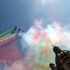 Ngày 2/6, Italy đã tổ chức diễu binh kỷ niệm Quốc khánh (Ngày Cộng hòa) lần thứ 71. (Ảnh: Ngự Bình/Vietnam+)