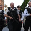 Cảnh sát Anh tuần tra tại London sau vụ tấn công, ngày 4/6. (Nguồn: AFP/TTXVN)