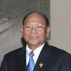 Chủ tịch Quốc hội Campuchia Samdech Heng Samrin. (Ảnh: Trọng Đức/TTXVN)