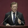 Tổng thống Hàn Quốc Moon Jae-in. (Nguồn: AFP/TTXVN)