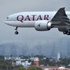 Máy bay của hãng hàng không Qatar Airways. Ảnh minh họa. (Nguồn: AFP/TTXVN)