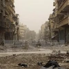 Cảnh đổ nát tại Deir al-Zor, Syria sau các cuộc không kích. Ảnh minh họa. (Nguồn: Reuters/TTXVN)