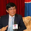 Đại sứ, Trưởng Phái đoàn Việt Nam tại ASEAN Nguyễn Hoành Năm. (Ảnh: Đỗ Quyên/Vietnam+)