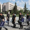 Cảnh sát Thổ Nhĩ Kỳ tuần tra tại Ankara ngày 7/8. (Nguồn: AFP/TTXVN)