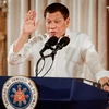 Tổng thống Philippines Rodrigo Duterte phát biểu tại thủ đô Manila. (Nguồn: EPA/TTXVN)