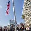 Lễ thượng cờ tại Đại sứ quán Mỹ ở Cuba ngày 14/8/2015. (Ảnh: Reuters)