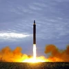 Hình ảnh Triều Tiên phóng tên lửa. (Nguồn: AFP/Getty Images)