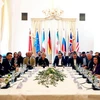 Đại diện của 6 cường quốc hạt nhân và Iran tại cuộc họp thường kỳ ở Vienna (Áo) ngày 21/7. (Nguồn: THX/TTXVN)