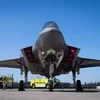 Máy bay chiến đấu tàng hình F-35A chuẩn bị cất cánh từ một căn cứ không quân của Mỹ. (Nguồn: Yonhap/TTXVN)