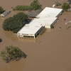 Cảnh ngập lụt sau bão Harvey tại bang Texas ngày 31/8. (Nguồn: EPA/TTXVN)