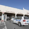 Cửa khẩu Abu Samrah của Qatar trên tuyến biên giới đường bộ với Saudi Arabia. (Nguồn: AFP/TTXVN)