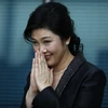 Bà Yingluck Shinawatra tới tòa án ở Bangkok, Thái Lan ngày 1/8. (Nguồn: EPA/TTXVN)