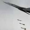Máy bay ném bom Tu-22 của Nga oanh tạc các mục tiêu IS ở Syria. (Nguồn: TASS/TTXVN)