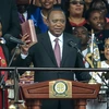 Ông Uhuru Kenyatta tuyên thệ nhậm chức Tổng thống Kenya nhiệm kỳ thứ 2. (Nguồn: AFP/TTXVN)