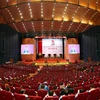 Toàn cảnh Phiên thứ nhất Đại hội Đại biểu toàn quốc Đoàn Thanh niên Cộng sản Hồ Chí Minh lần thứ XI, nhiệm kỳ 2017 - 2022. (Ảnh: TTXVN)