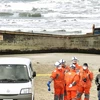 Con tàu gỗ với 8 thi thể được tìm thấy ở bờ biển Nhật Bản. (Nguồn: japantimes.co.jp)
