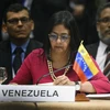 Chủ tịch Quốc hội lập hiến Venezuela (ANC) Delcy Rodrígue. (Nguồn: AFP/TTXVN)