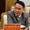 Đồng chí Nguyễn Đức Lợi, Ủy viên Trung ương Đảng, Tổng Giám đốc TTXVN phát biểu tại hội nghị. (Ảnh: Phan Lâm/TTXVN.)