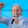 Cựu Tổng thống Brazil Luiz Inacio Lula da Silva tại Porto Alegre ngày 23/1. (Nguồn: THX/TTXVN)