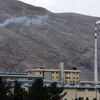 Nhà máy nhiên liệu hạt nhân tại tỉnh Isfahan của Iran. (Nguồn: AFP/TTXVN)
