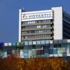 Một tòa nhà của Tập đoàn dược phẩm Novartis ở Basel, Thụy Sỹ ngày 27/10/2015. (Nguồn: AFP/TTXVN)