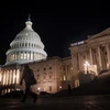 Quang cảnh tòa nhà Quốc hội Mỹ tại Washington, DC ngày 20/1. (Nguồn: UPI-YONHAP/TTXVN)