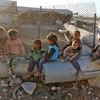 Trẻ em Syria tại trại tị nạn Ash'ari , khu vực Đông Ghouta. (Nguồn: AFP/TTXVN)