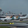 Sân bay quốc tế Changi ở Singapore. (Nguồn: AFP/TTXVN)