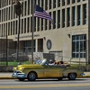 Đại sứ quán Mỹ tại La Habana, Cuba ngày 3/10/2017. (Nguồn: AFP/TTXVN)