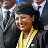 Tổng thống Mauritius Ameenah Gurib-Fakim tại Reduit ngày 26/10/2011. (Nguồn: AFP/TTXVN)