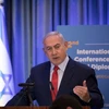 Thủ tướng Israel Benjamin Netanyahu trong một hội nghị ở Jerusalem ngày 7/12/2017. (Nguồn: THX/TTXVN)