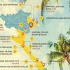 [Infographics] 28 dự án và khách sạn 5 sao của Vinpearl