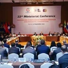 Hội nghị Bộ trưởng Chương trình hợp tác kinh tế Tiểu vùng Mekong mở rộng lần thứ 22 (GMS-22) tại Hà Nội. (Ảnh minh họa. Nguồn: TTXVN)