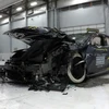 Chiếc xe Tesla bị phá hủy sau vụ tai nạn tại Ruckersville, Virginia, Mỹ. (Nguồn: AFP/TTXVN)
