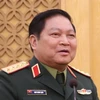 Đại tướng Ngô Xuân Lịch. ( Ảnh: Ninh Đức Phương/TTXVN)