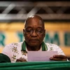 Cựu Tổng thống Nam Phi Jacob Zuma. (Nguồn: AFP/TTXVN)