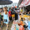 Lễ hội ẩm thực và văn hóa châu Á 2018 tại Hạ Long. (Ảnh: Thành Đạt/TTXVN)