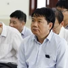 Bị cáo Đinh La Thăng, nguyên Chủ tịch Hội đồng Quản trị PVN tại phiên tòa. (Ảnh: Văn Điệp/TTXVN)
