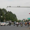 Các camera và máy đo tốc độ được gắn tại các trục đường, giao lộ ở Đồng Nai. (Ảnh: Sỹ Tuyên/TTXVN)