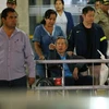 Cựu Tổng thống Peru Alberto Fujimoril (giữa) tại bệnh viện ở Lima ngày 4/1. (Nguồn: AFP/TTXVN)